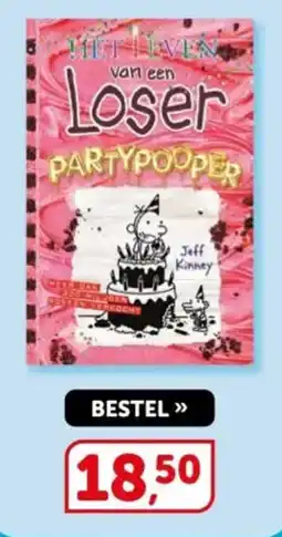 Boekenvoordeel HET LEVEN VAN EEN LOSER PARTYPooPER aanbieding