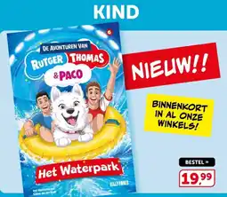 Boekenvoordeel De avonturen van Rutger Thomas & Paco Het Waterpark aanbieding