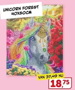 Boekenvoordeel unicorn forest aanbieding