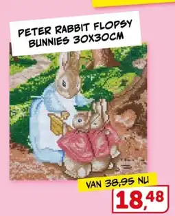 Boekenvoordeel peter rabbit flopsy bunnies aanbieding