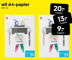 HEMA HEMA wit A4-papier aanbieding