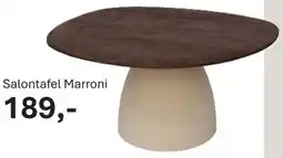 INHOUSE Salontafel Marroni aanbieding