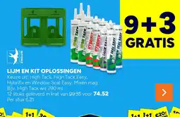 BOUWMAAT Lijm en kit oplossingen aanbieding