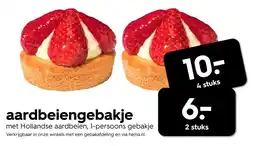 HEMA aardbeiengebakje aanbieding