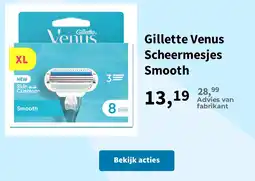 Plein.nl Gillette Venus Scheermesjes Smooth aanbieding