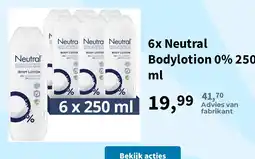 Plein.nl Neutral Bodylotion 0% aanbieding