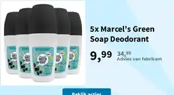 Plein.nl Marcel's Green Soap Deodorant aanbieding