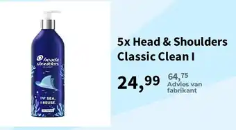 Plein.nl Head & Shoulders Classic Clean I aanbieding