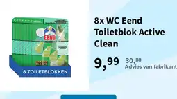 Plein.nl WC Eend Toiletblok Active Clean aanbieding