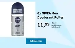 Plein.nl NIVEA Men Deodorant Roller aanbieding