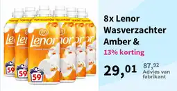 Plein.nl Lenor Wasverzachter Amber & Goldene Orchidee aanbieding