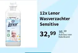 Plein.nl Lenor Wasverzachter Sensitive aanbieding