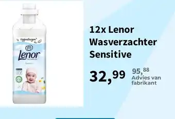 Plein.nl Lenor Wasverzachter Sensitive aanbieding