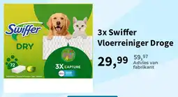 Plein.nl Swiffer Vloerreiniger Droge aanbieding