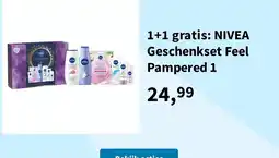 Plein.nl NIVEA Geschenkset Feel Pampered 1 aanbieding