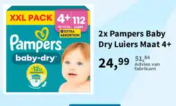 Plein.nl Pampers baby-dry aanbieding
