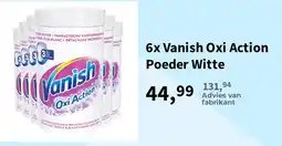 Plein.nl Vanish Oxi Action Poeder Witte aanbieding