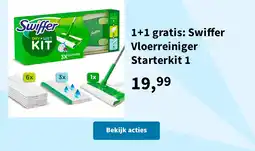 Plein.nl Swiffer Vloerreiniger Starterkit 1 aanbieding