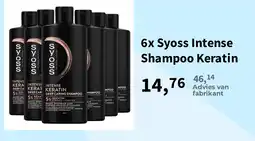 Plein.nl Syoss Intense Shampoo Keratin aanbieding