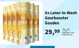 Plein.nl Lenor In-Wash Geurbooster Gouden aanbieding