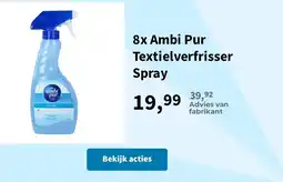 Plein.nl Ambi Pur Textielverfrisser Spray aanbieding