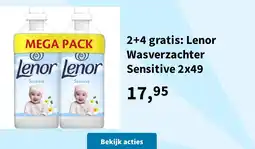 Plein.nl Lenor Wasverzachter Sensitive aanbieding