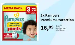 Plein.nl Pampers premium protection pants aanbieding