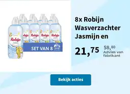 Plein.nl Robijn Wasverzachter Jasmijn en Sandelhout aanbieding