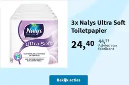 Plein.nl Nalys Ultra Soft Toilet papier aanbieding