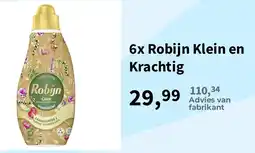 Plein.nl Robijn Klein en Krachtig aanbieding