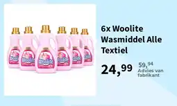 Plein.nl Woolite Wasmiddel Alle Textiel aanbieding