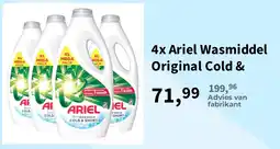 Plein.nl Ariel Wasmiddel Original Cold & aanbieding