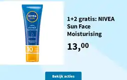 Plein.nl Nivea sun face moisturising aanbieding
