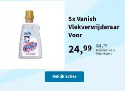 Plein.nl Vanish Vlekverwijderaar aanbieding