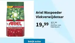 Plein.nl Ariel Waspodder Vlekverwijderaar aanbieding