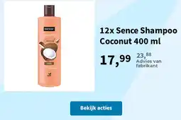 Plein.nl Sence Shampoo Coconut aanbieding