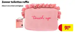 Kruidvat Zenner toilettas ruffle aanbieding