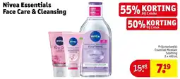 Kruidvat Nivea Essentials Face Care & Cleansing aanbieding