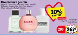 Kruidvat Diverse luxe geuren aanbieding