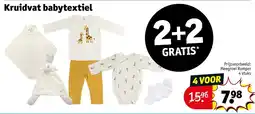 Kruidvat Kruidvat babytextiel aanbieding