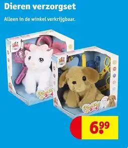 Kruidvat Dieren verzorgset aanbieding