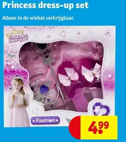 Kruidvat Princess dress-up set aanbieding