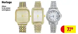 Kruidvat Horloge aanbieding