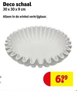 Kruidvat Deco schaal aanbieding