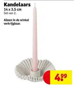 Kruidvat Kandelaars aanbieding