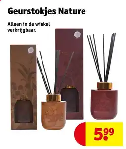 Kruidvat Geurstokjes Nature aanbieding