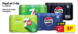 Kruidvat Pepsi en 7-Up aanbieding
