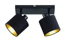 Wehkamp REALITY TOMMY - Spot - Zwart mat - excl. 2x E14 4 W aanbieding