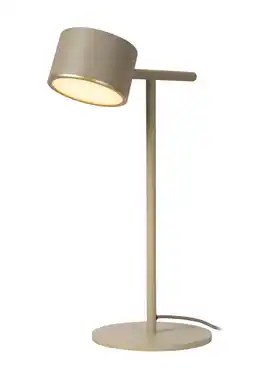 Wehkamp Lucide GIAN - Tafellamp - LED Dimb. - 1x9W 2700K - Taupe aanbieding