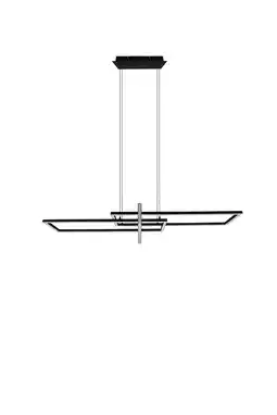 Wehkamp TRIO SALINAS - Hanglamp - Zwart mat - incl. 1x SMD 34 W aanbieding